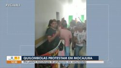 em-protesto,-quilombolas-ocupam-predio-da-prefeitura-de-mocajuba,-no-para