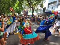 ‘arraial-do-pavulagem’:-veja-imagens-do-terceiro-dia-de-arrastao-em-belem