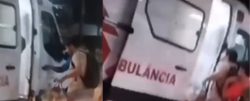 ambulancia-e-usada-como-transporte-irregular-de-passageiros-no-pa;-video