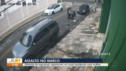 camera-flagra-casal-de-motocicleta-roubando-mulher-em-belem;-policia-investiga-o-caso